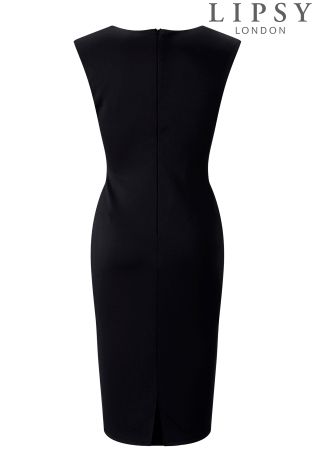 Lipsy Pleated Bodycon Dress